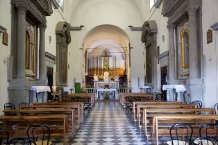 /I figli dell'Amm. Birindelli hanno saluto tutti i parteciapnti presso il Convento---