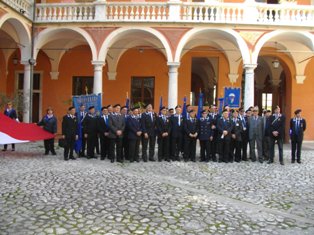 Palazzo Ducale Massa Foto ricordo dei partecipanti alla manifestazione   